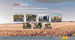 Desktop Screenshot of braufabrik.de